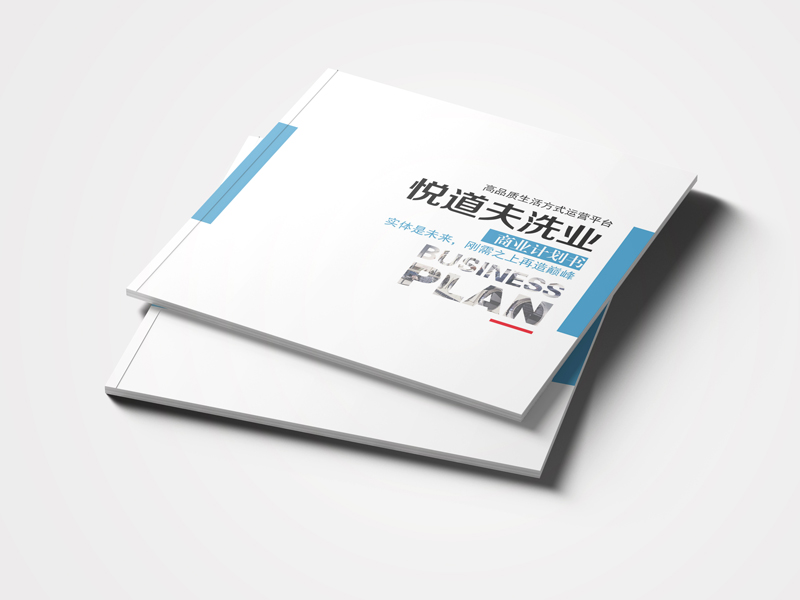 干洗店融資方案畫冊(cè)設(shè)計(jì)
